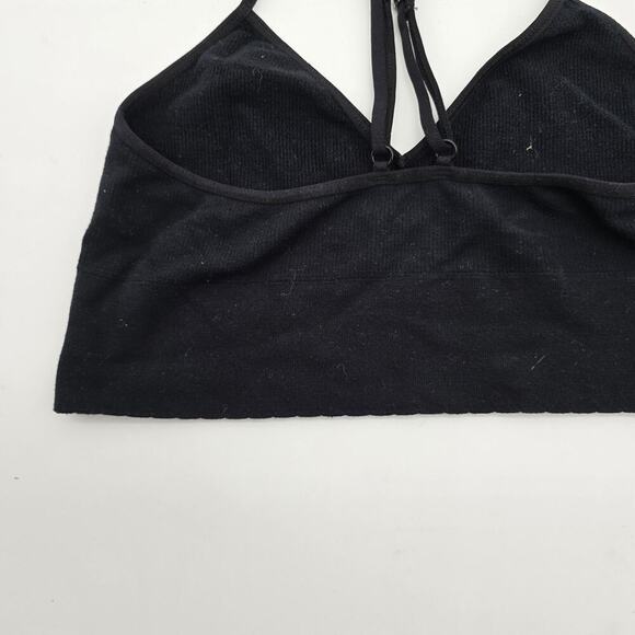 Anthropologie Bra Womens Small Medium Modal T Spaghetti Ribbed Bralette Jenny - Picture 6 of 7